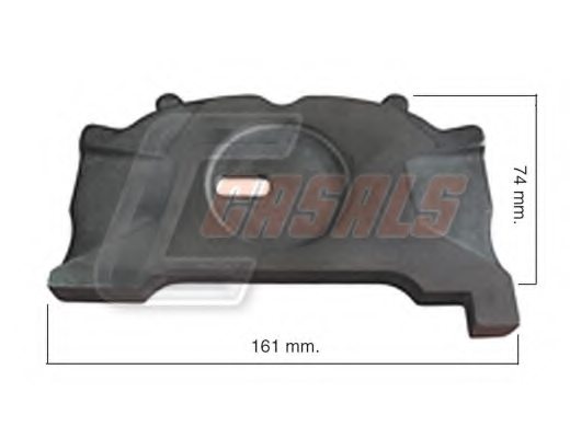 CASALS MD509 Repair Kit, brake caliper